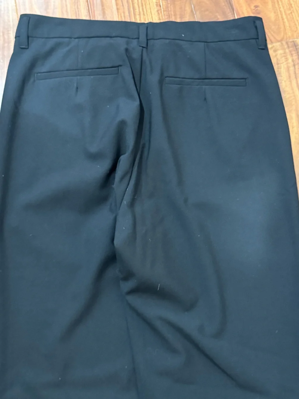 Banana Republic Men's Black Dress Pants Size 33 Long Stretch